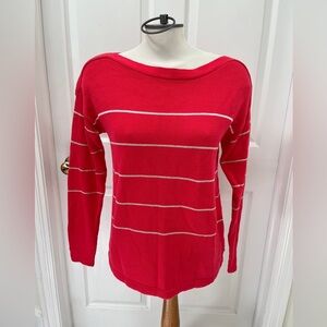Reitmans cotton striped sweater ladies small